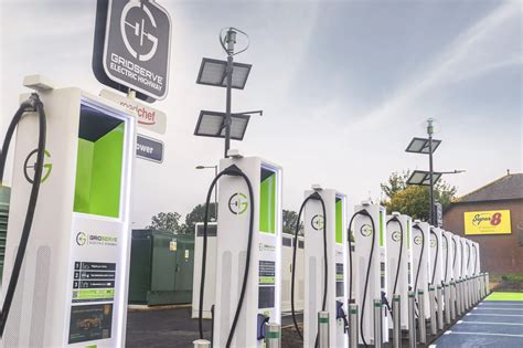 Gridserve Roadchef Unveil Electric Super Hub In Chester