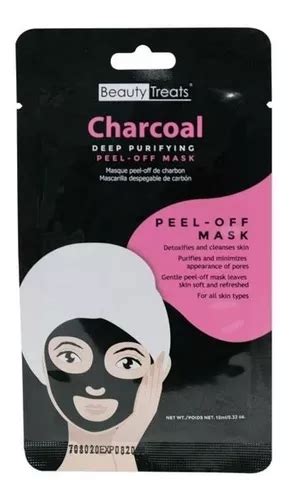 3 Mascarilla Negra Carbon Activado Puntos Negros Cara Facial