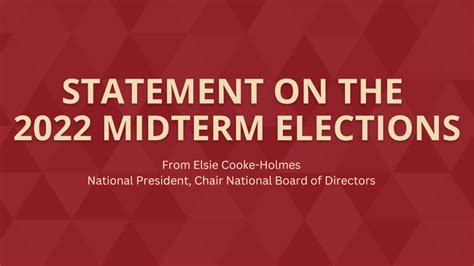 Statement On The 2022 Midterm Elections Texas Metro News