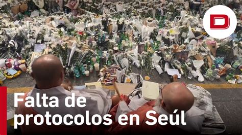 Así admitió Corea del Sur la falta de protocolos en la tragedia de Seúl