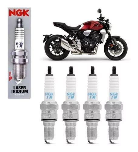 Kit 4 Vela Ngk Laser Iridium Imr9e 9hes Honda Cb1000 Cb1000r