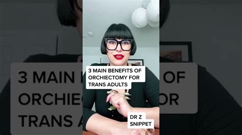 3 Reasons To Consider Orchiectomy As Adult Trans Person Youtube