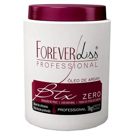 Btx Zero Capilar Forever Liss Argan Oil 1kg Cuidados O Cabelo