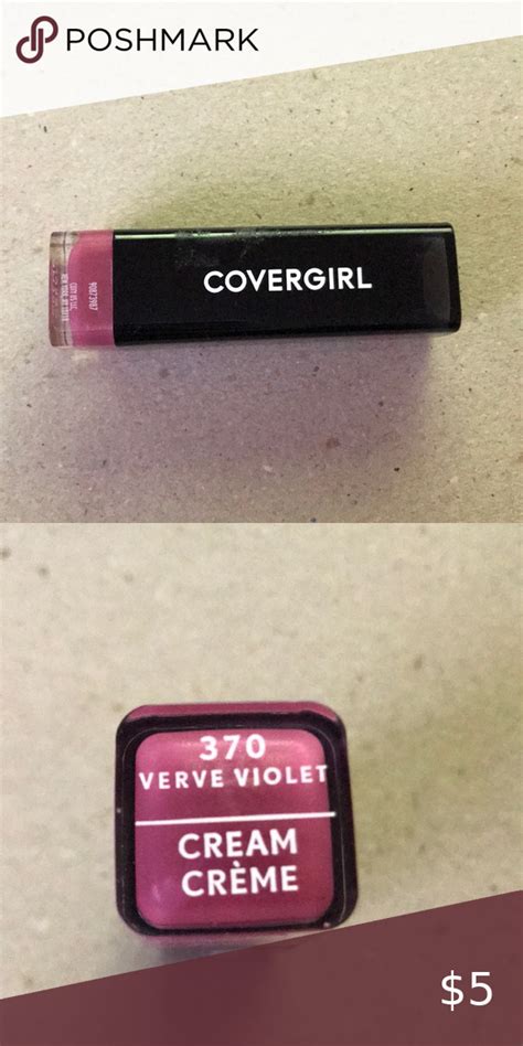 Covergirl Matte Lipstick #370 | Covergirl matte lipstick, Covergirl, Cover girl makeup