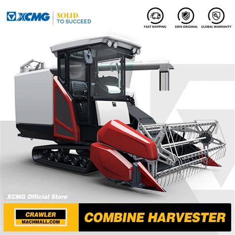 Agricultural Self Propelled Mini Crawler Combine Harvester For Paddy