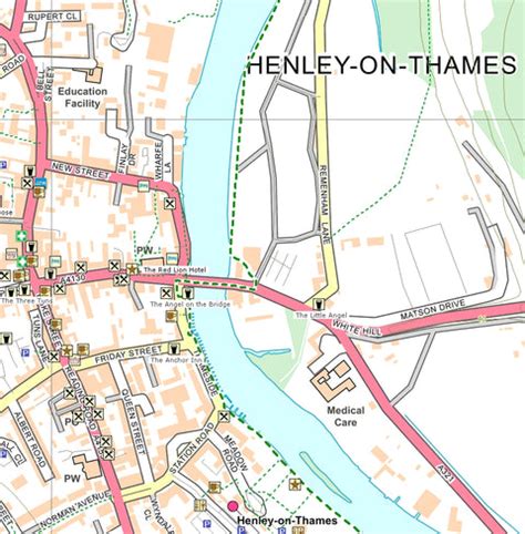 Thames Path Map by Paul Johnson - Offline Maps | Avenza Maps