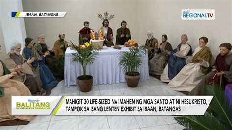 Balitang Southern Tagalog Mga Life Sized Na Imahen Ng Mga Santo