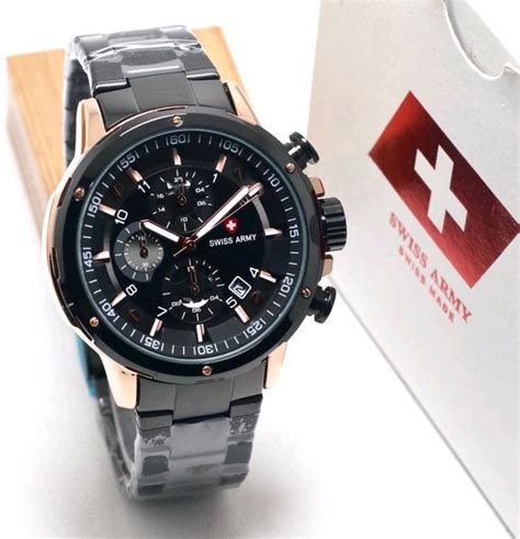 Jual Jam Tangan Pria Swiss Army Chrono Aktif Model Alexandre Christie