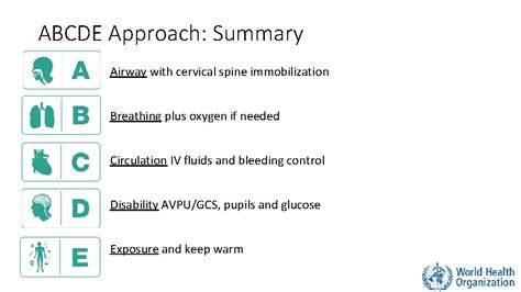 The Abcde And Sample History Approach Basic Emergency