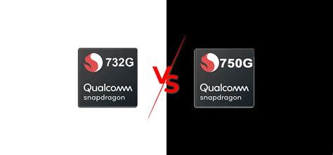 Qualcomm Snapdragon 750G vs Snapdragon 732G Comparison