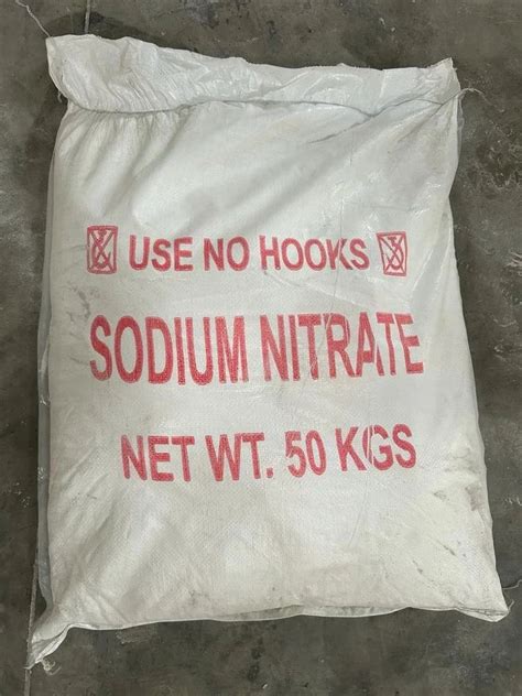 Industrial Grade Sodium Nitrate Powder Purity 99 At Rs 60 Kg In Mehsana