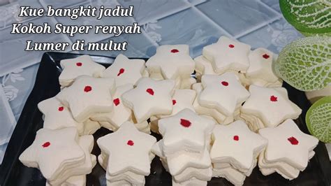 Resep Kue Bangkit Jadul Super Renyah Ide Isi Toples Lebaran Youtube