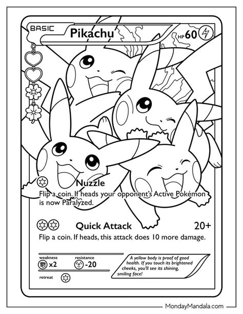 20 Pokemon Card Coloring Pages Free Pdf Printables Pokemon Coloring Pages Pokemon Coloring