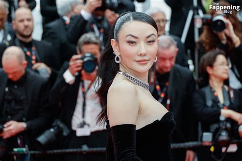 Jessica Wang Displays Her Sexy Tits At The 77th Annual Cannes Film Festival 90 Photos The