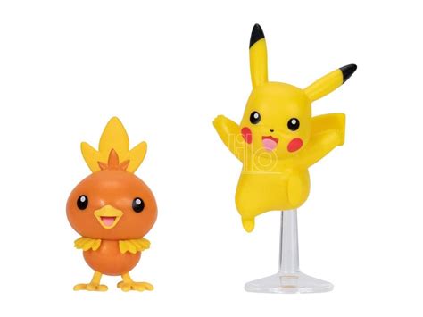 JAZWARES Ensemble de figurines de combat Pokémon First Partner pack