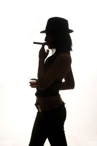 Gangster Girl Silhouette At Getdrawings Free Download