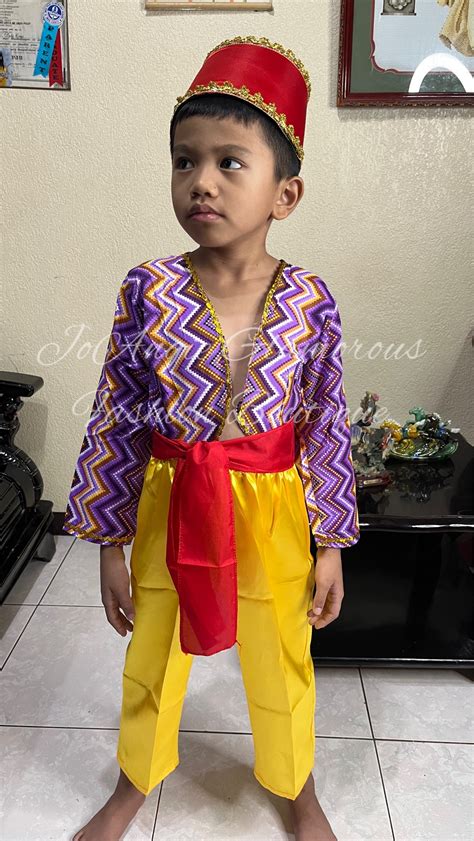 Muslim Thailand Indonesia Costume For Kids Lazada Ph