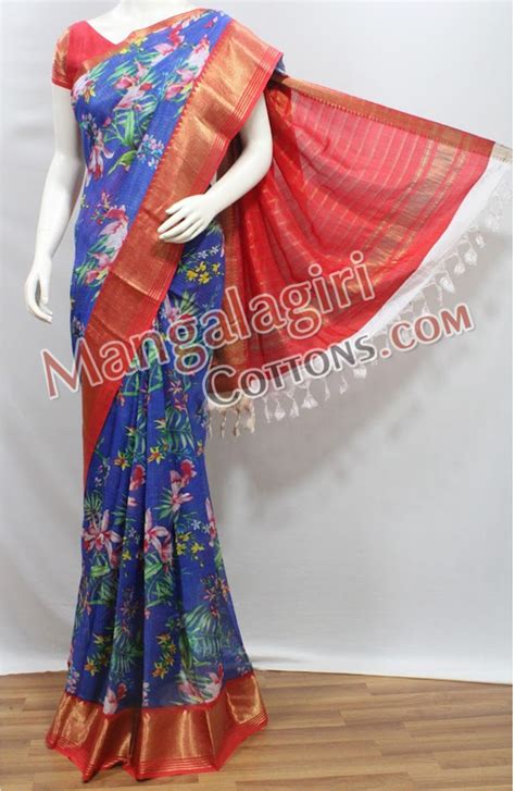 Mangalagiri Pattu Saree Mangalagiri Cottons