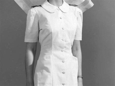 Vintage Nurse Uniform 1960 Classical Style Nurse Dress Hand Etsy