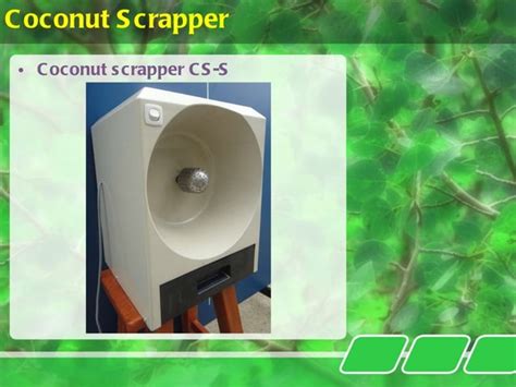 CoCoMaN Coconut Scrapper PPT