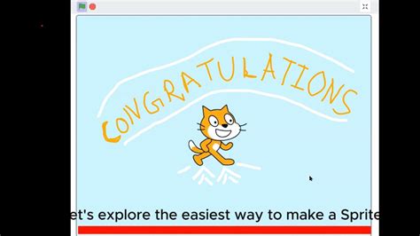 Easiest Way To Make A Sprite Jump In Scratch Scratch Youtube