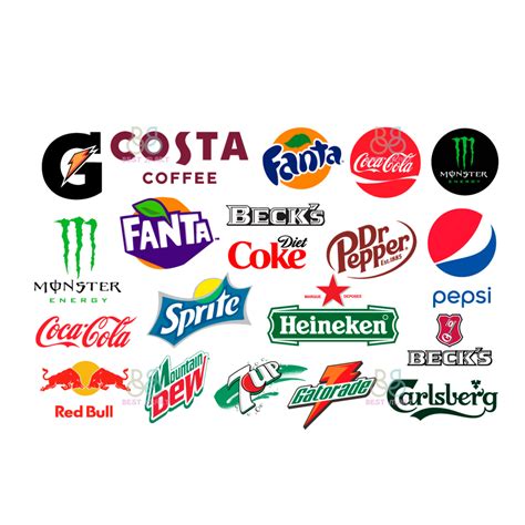 Famous Drink Logos