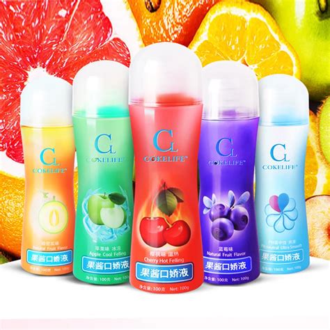 Lubricante Comestible De Sabor A Fruta Para Sexo Oral Gel Vaginal Anal