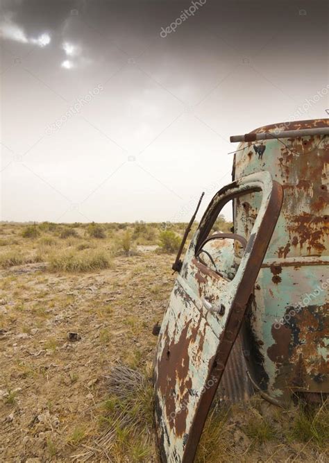 Old Car Graveyard — Stock Photo © Neillockhart 24235311