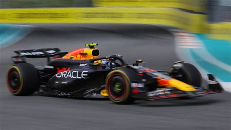 Checo P Rez Queda Tercero En La Sprint Del Gp De Miami Verstappen