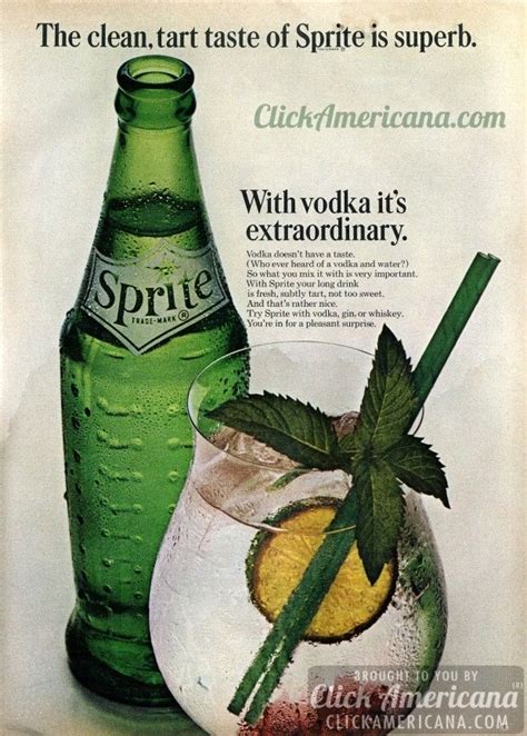 sprite extraordinary  vodka  click americana retro