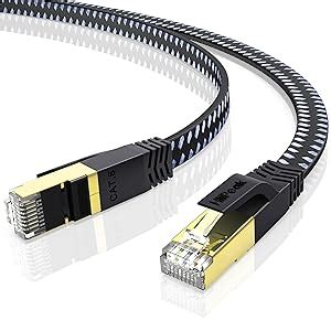 HiiPeak LAN Kabel 3m Cat 8 Netzwerkkabel Cat 8 Ethernet Kabel