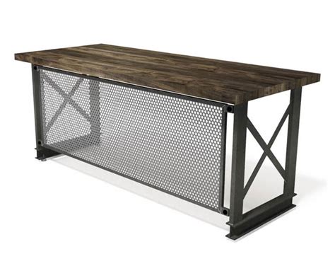 Carruca Office Desk By Iron Age Office Barn