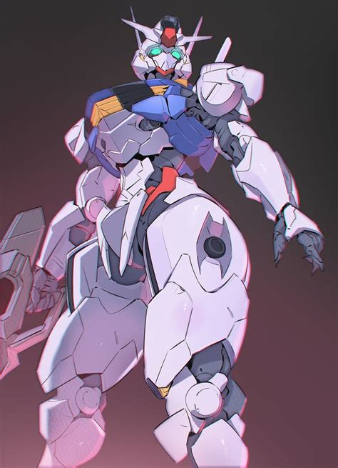 Gundam Aerial Gundam And 1 More Drawn By Ydorangemaru Danbooru