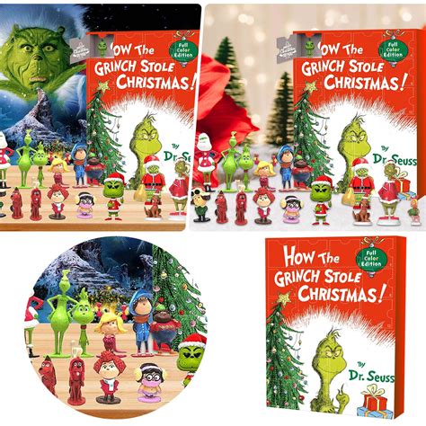 Christmas Ornaments Grinch Decor For Christmas Grinch Ornaments Wivi Xmas Advent Calendar 2024