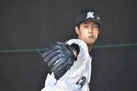 一軍キャンプに大抜擢 ロッテ育成・本前は持ち味を発揮できるか Baseball King