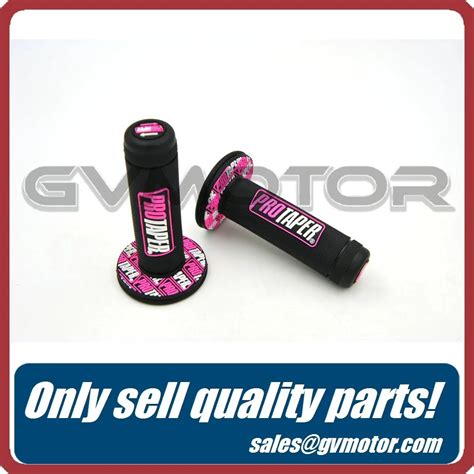 Pink Handle Mx Pro Taper Grip Motocross Gel Gp Motorcycle Dirt Pit