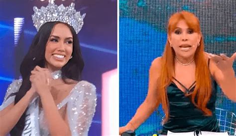 Miss Perú Camila Escribens Responde A Magaly Medina Tras Ser Tildada