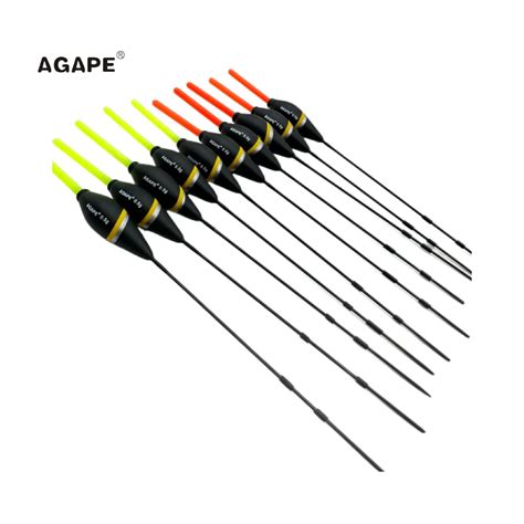 Agape Flotadores De Pesca De Carpa Balsa Piezas Flotador Bobber