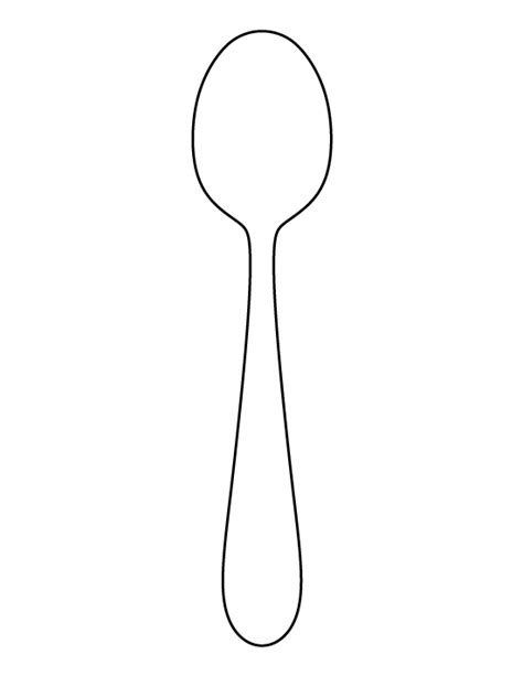 Beginner Free Pattern Printable Spoon Carving Templates