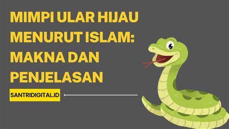 Mimpi Ular Hijau Menurut Islam Makna Dan Penjelasan Santri Digital