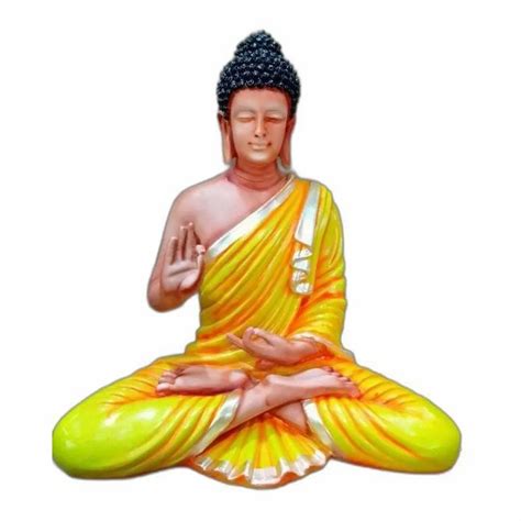 Inch Resin Buddha Statue Temple At Rs In Mumbai Id