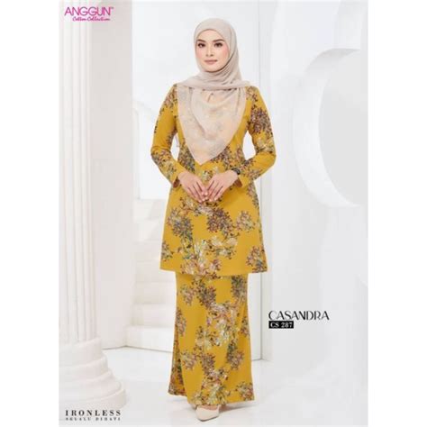 IRONLESS CASSANDRA By Anggun Cotton Collection SIZE XS 10XL PLUS SIZE