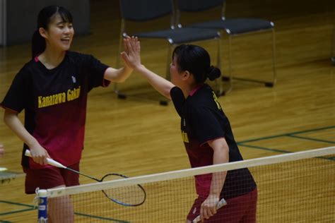 全国高等学校選抜バドミントン大会北信越予選会結果【女子】 金沢学院大学附属高等学校