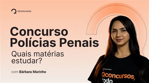 Concurso PP GO Quais matérias estudar YouTube