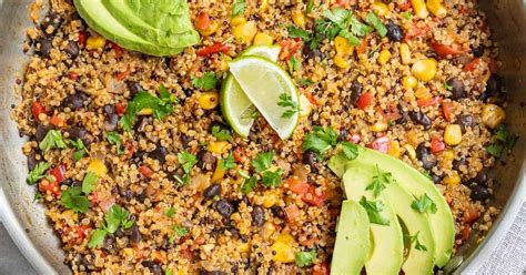 One Pan Mexican Quinoa Recipe Samsung Food