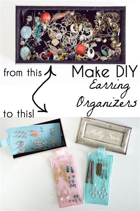 Untangle Your Earrings Organization Hack How To Organize Earrings