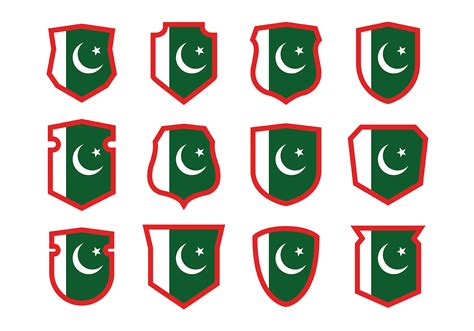 Pakistan Flag Vector 113205 Vector Art at Vecteezy