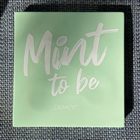 Colourpop Makeup Colourpop Mint To Be Eyeshadow Palette Poshmark