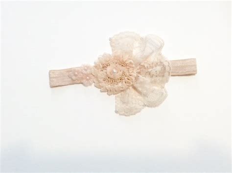 Nude Headband Baby Girl Accessories Infant Headband Photo Etsy