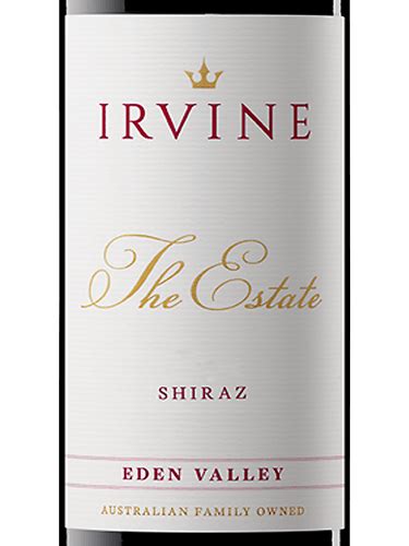 Irvine The Estate Shiraz Vivino Us